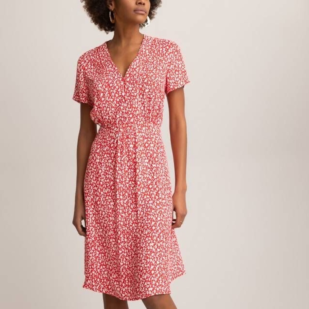 La Redoute - Red ditsy floral dress